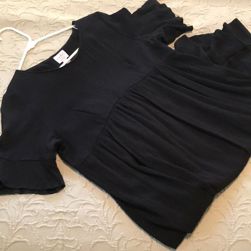 Isabel Maternity Black Shift Dress